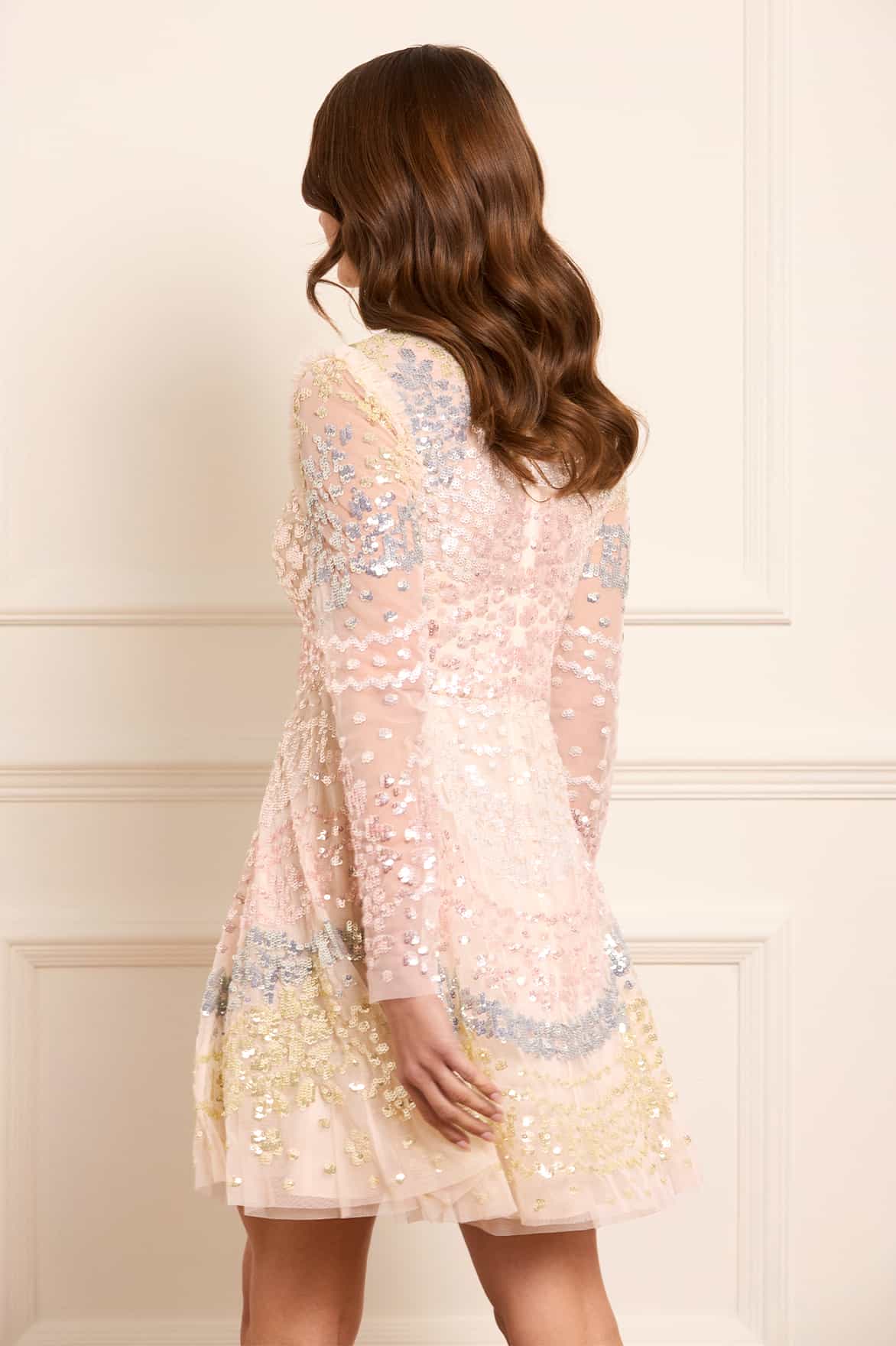 Angeline Sequin Mini Dress
