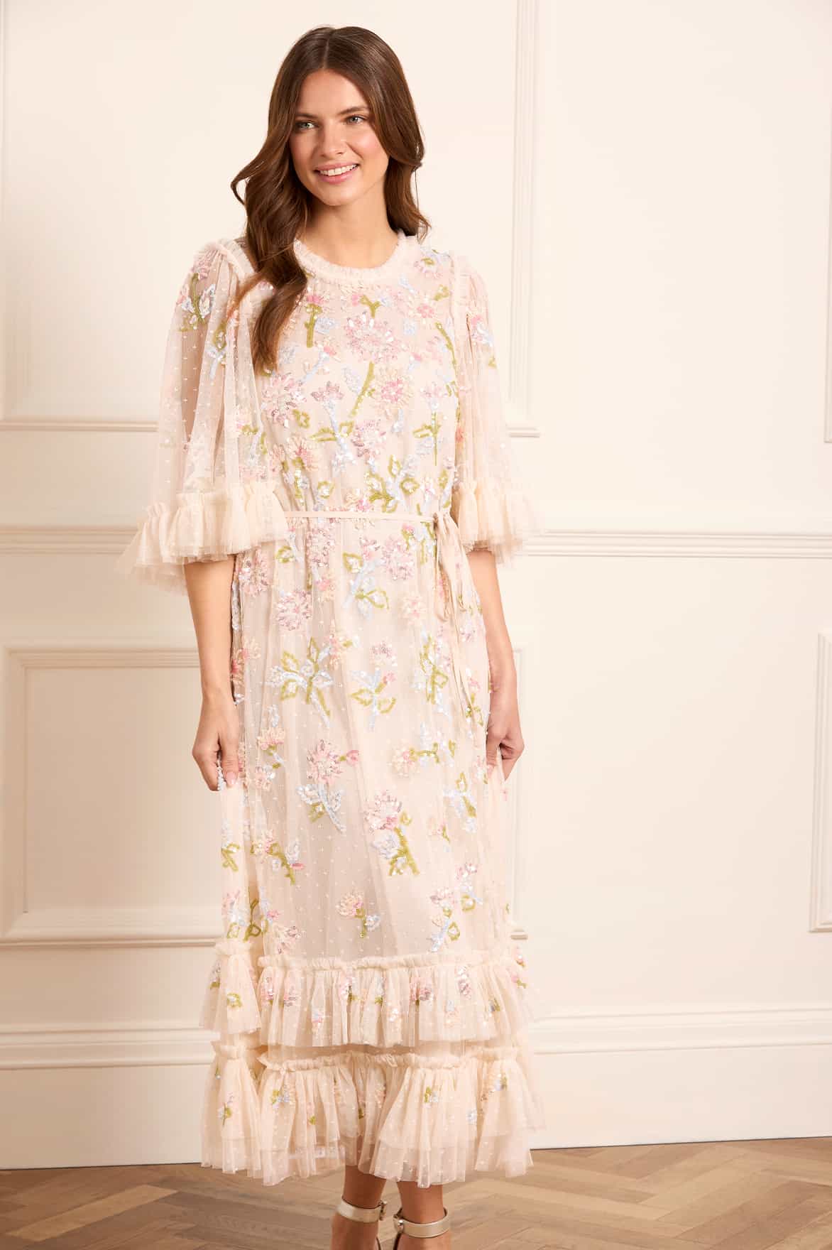 Sequin Dandelion Gloss Ballerina Dress